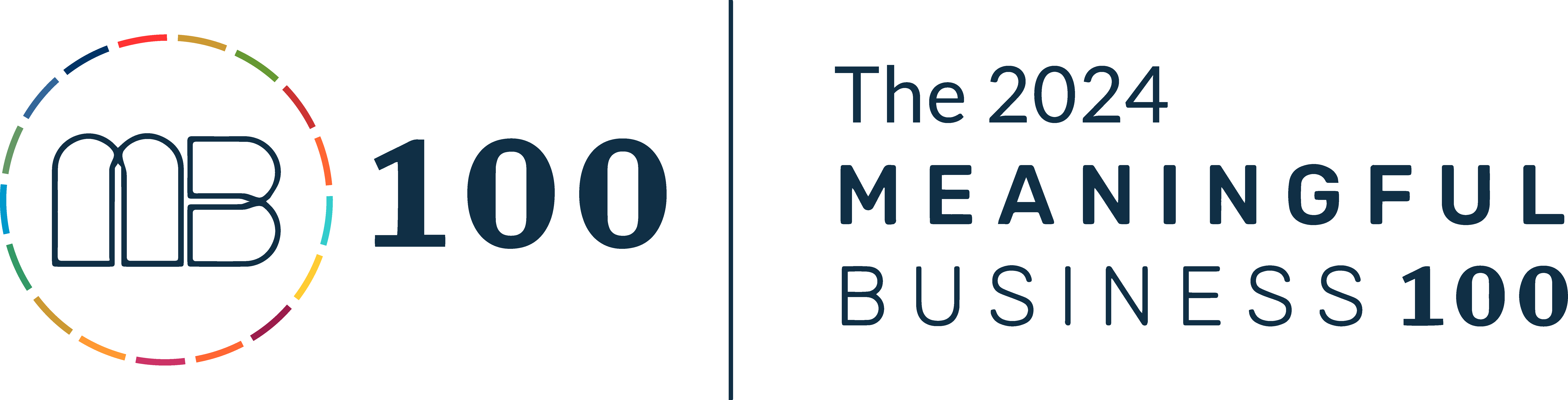 Meaningful Business MB100 2024 logo