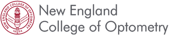 New England College of Optometry logo — PlenOptika partner in vision care