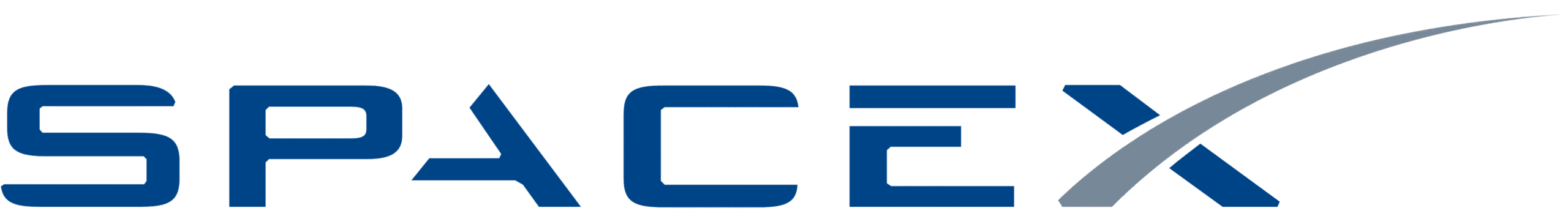 SpaceX logo — PlenOptika partner in vision care