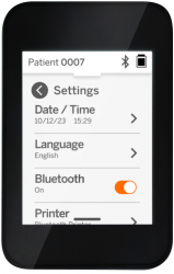 Settings menu preview on QuickSee Free screen